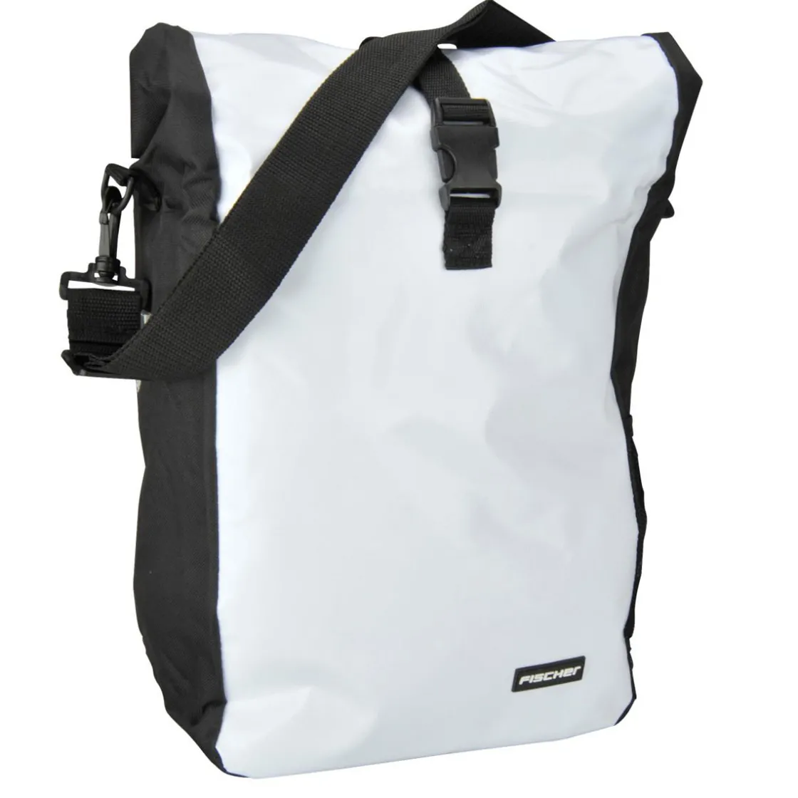 Gepäckträgertasche Kurier weiß ^ Fischer Bikes Discount