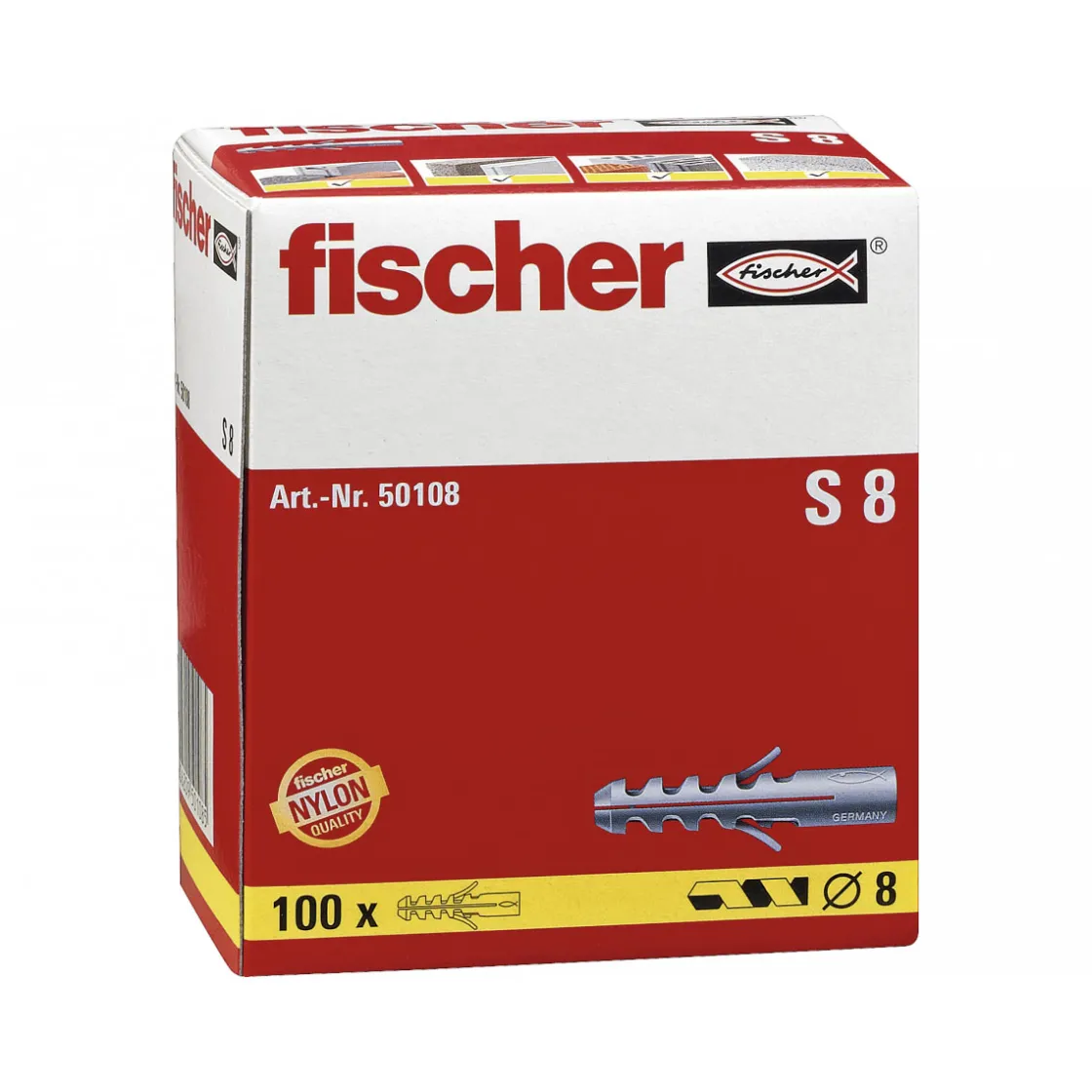 Dübel S 8 Stück ^ Fischer Discount