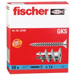 Gipskartondübel mit Schraube 50 Stück ^ Fischer Online