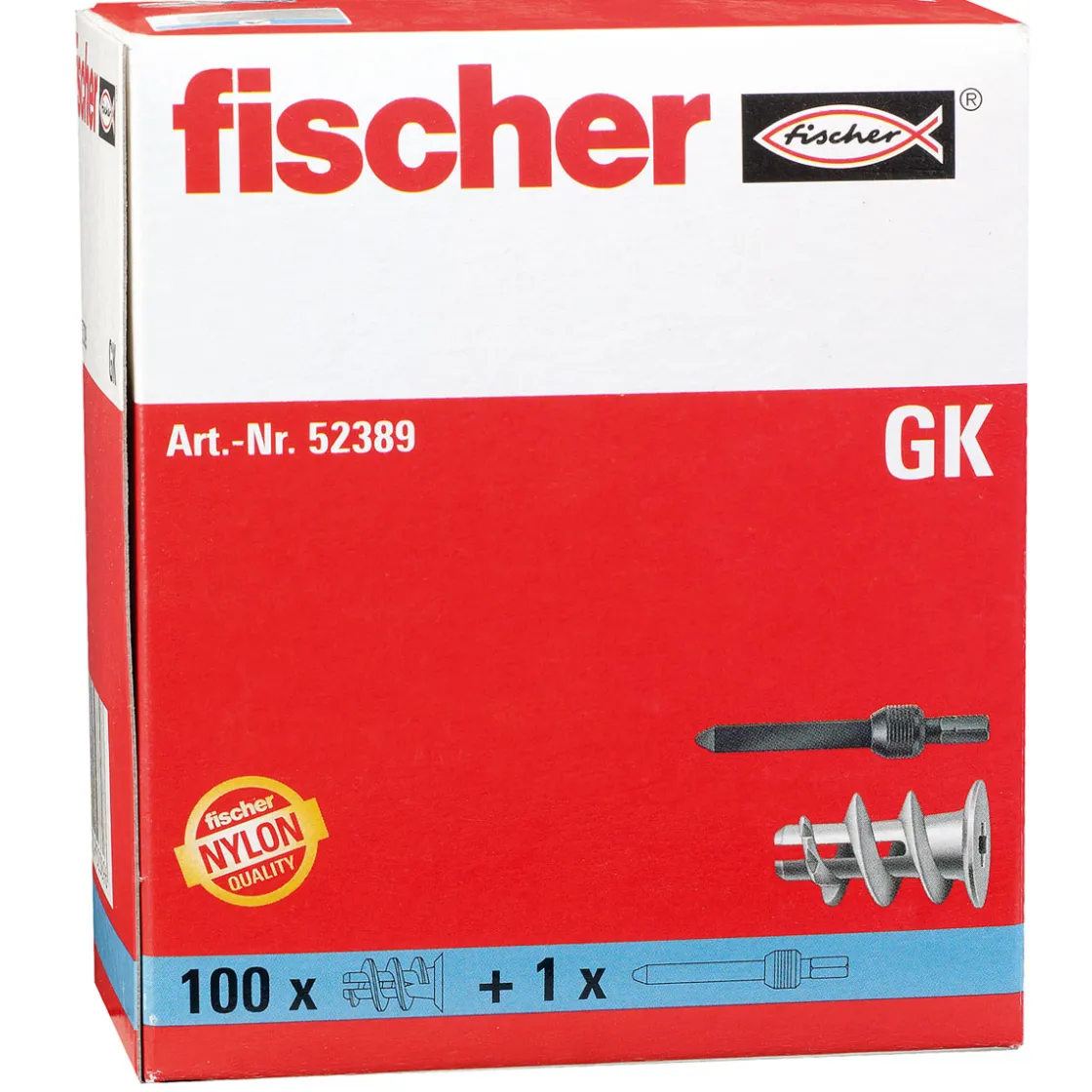 Gipskartondübel 100 Stück ^ Fischer