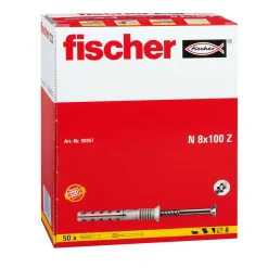 Nageldübel 8 x 100/60 mm Senkkopf 50 Stück ^ Fischer Clearance