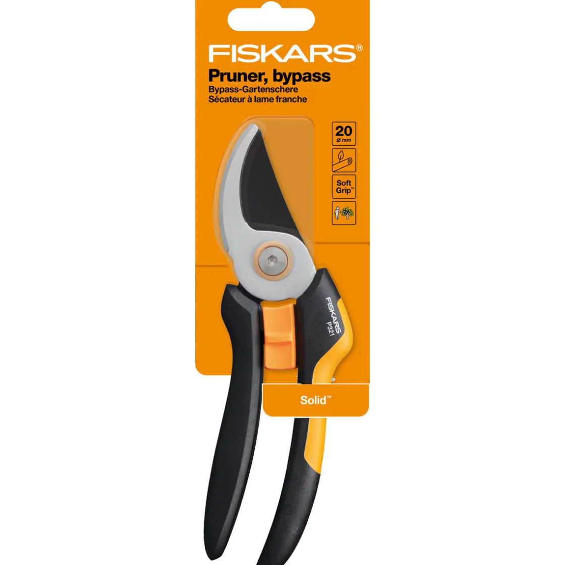 Gartenschere Solid P321 Bypass ^ Fiskars Online