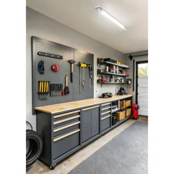 FLECTOR Feuchtraum-Langfeldleuchte IP651x9W 67,5cm ^ Flector Technik Online