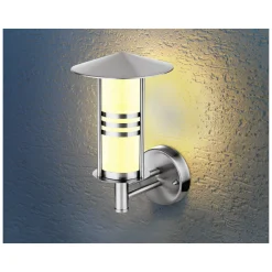 Außenwandleuchte Tarifa silber ^ Flector Garten Sale