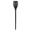 LED-Solar-Fackel Black inkl Flammen-Effekt ^ Flector Garten Clearance