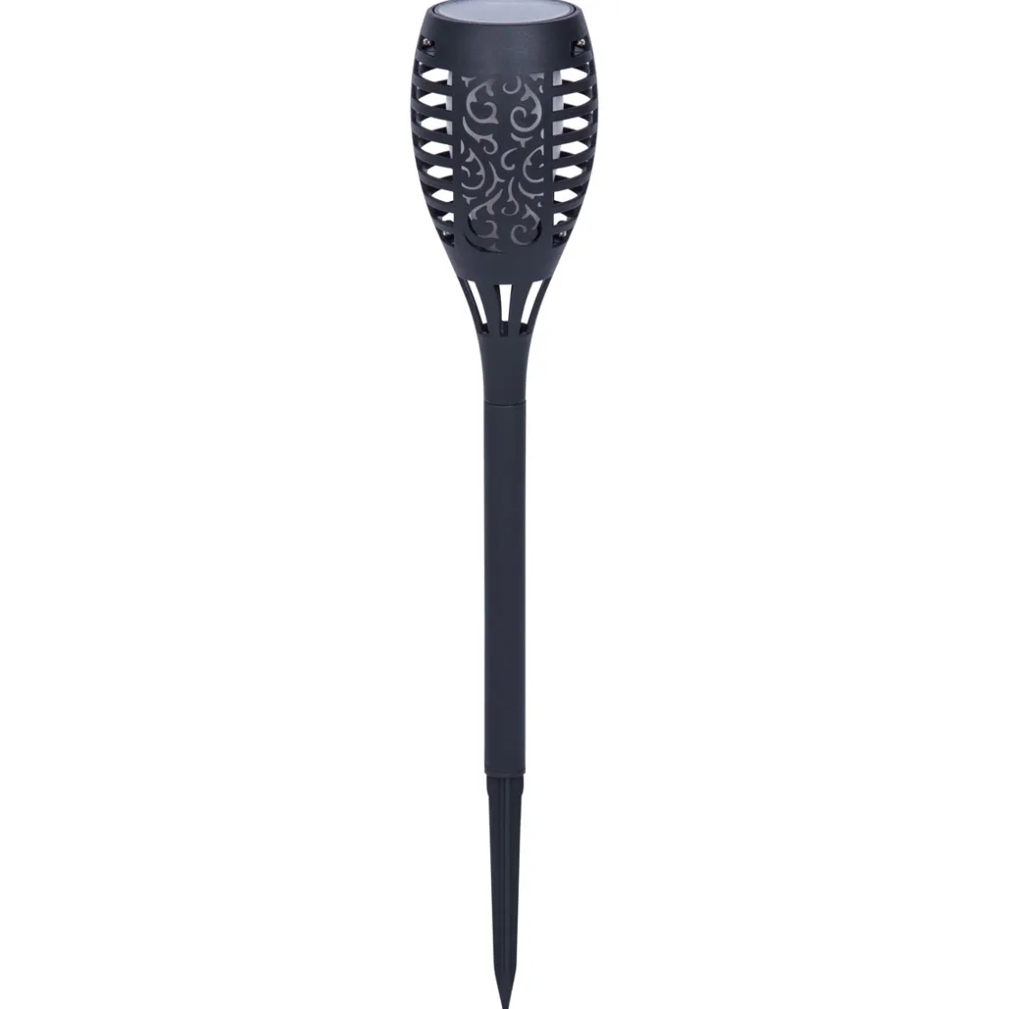 LED-Solarfackel Flame schwarz 5er-Set ^ Flector Garten