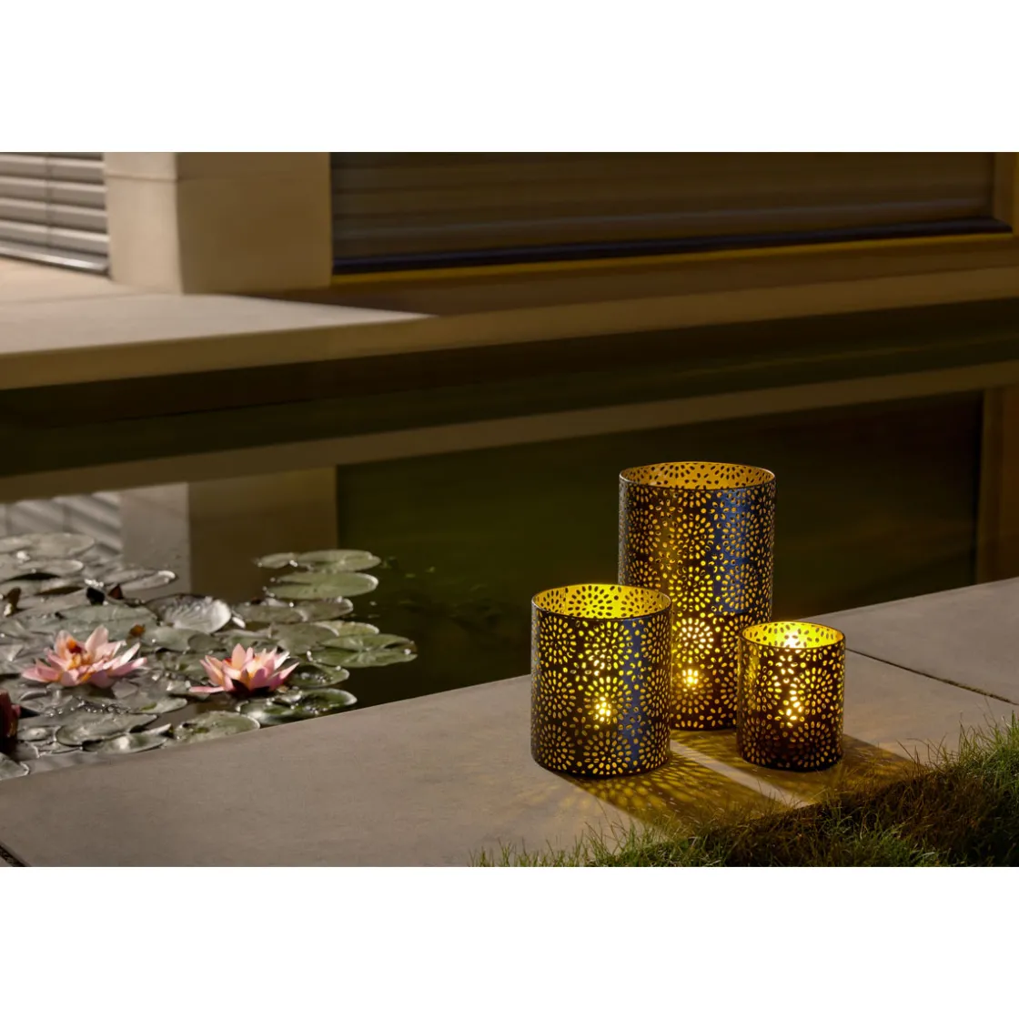 LED Solar Lampenset ^ Flector Garten Sale