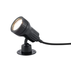Outdoorspot mit Erdspieß schwarz LED GU10 exclusive ^ Flector Garten Best