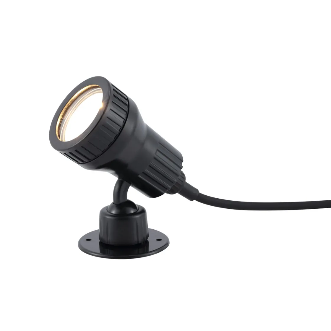 Outdoorspot mit Erdspieß schwarz LED GU10 exclusive ^ Flector Garten Best