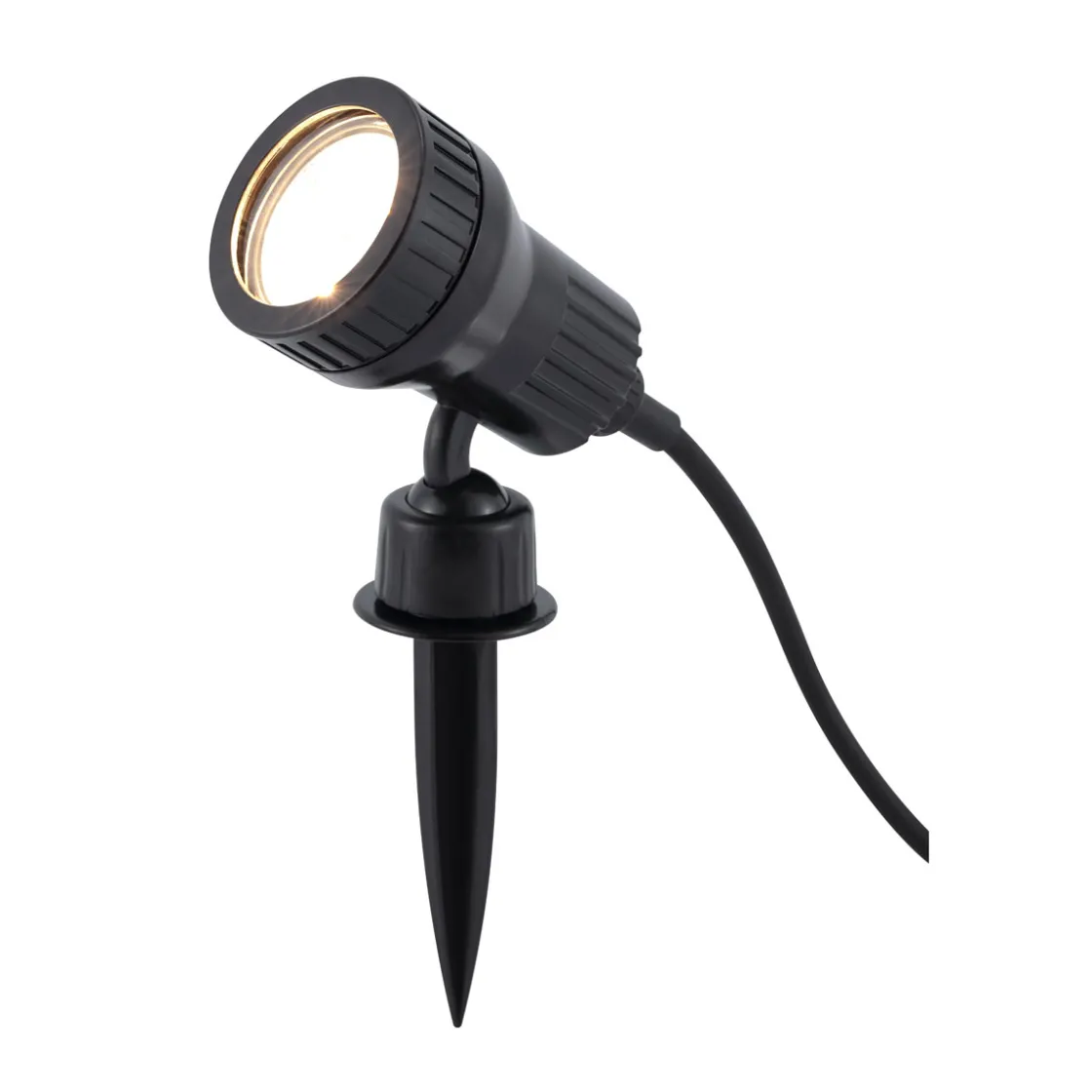 Outdoorspot mit Erdspieß schwarz LED GU10 exclusive ^ Flector Garten Best