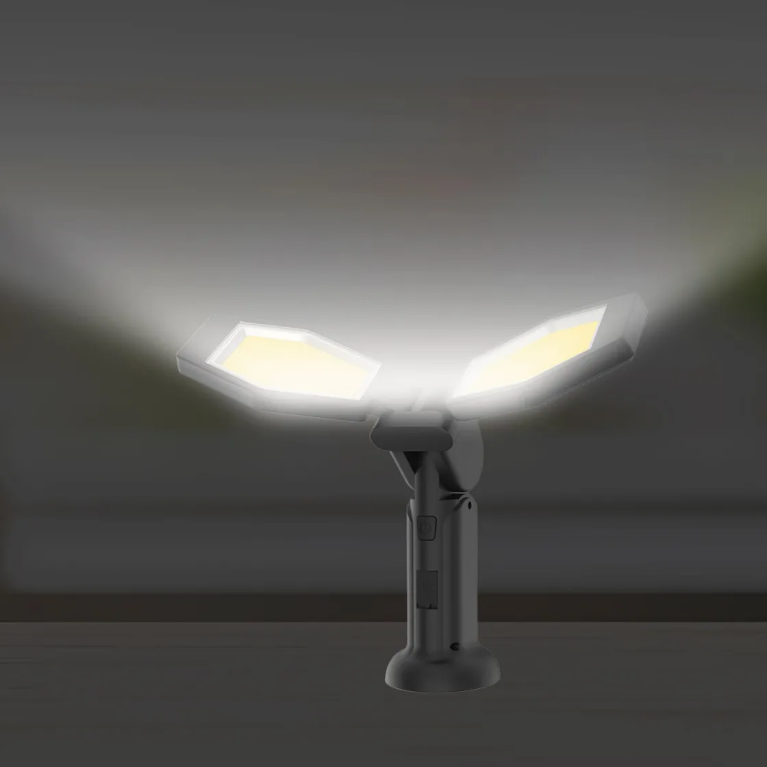 LED-Akku-Arbeitsstrahler mit Stativ ^ Flector
