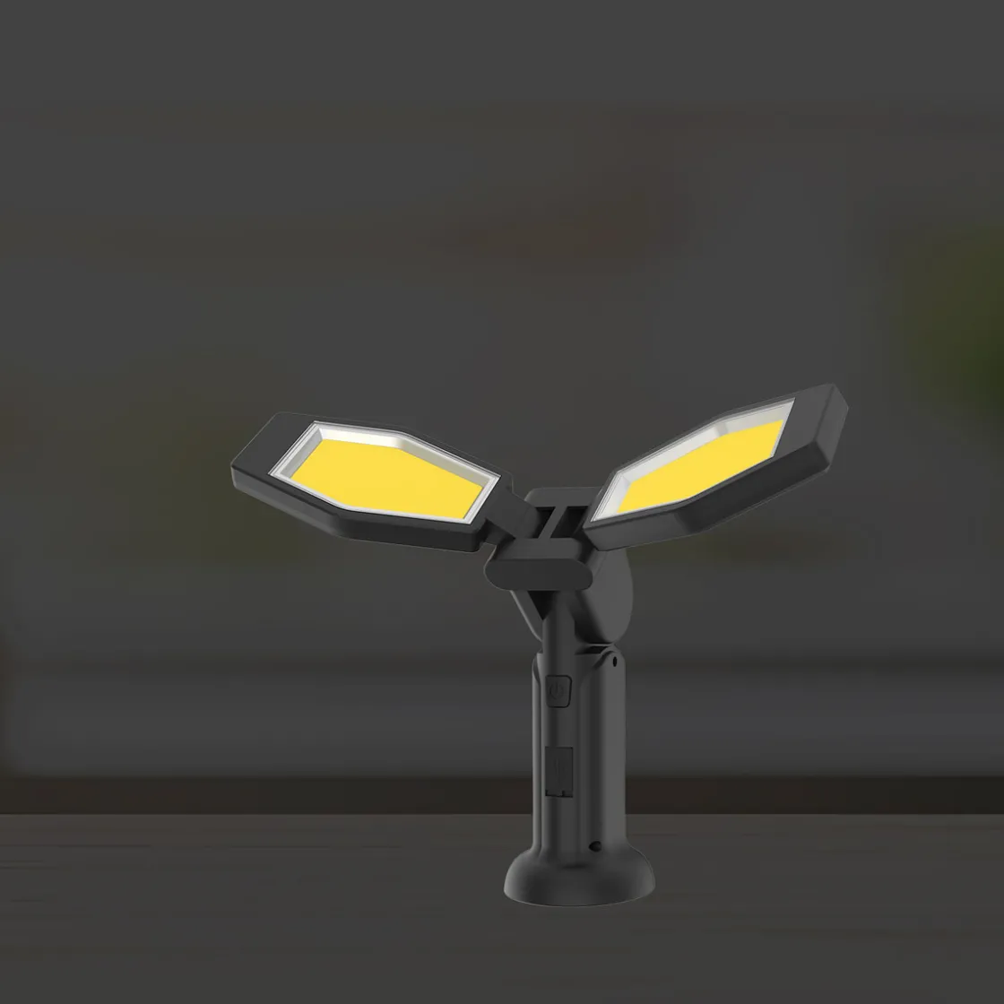 LED-Akku-Arbeitsstrahler mit Stativ ^ Flector