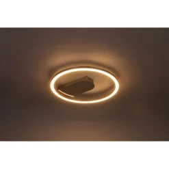 LED-Deckenleuchte Grace 13W gebuerstet/Chrome 3000K ^ Flector New