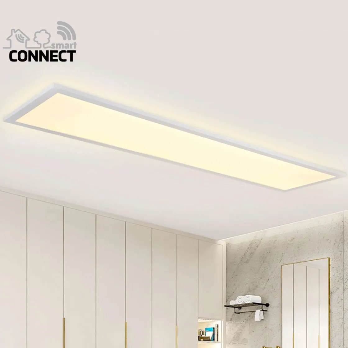 LED-Panel Smart Connect 120 x 30 cm weiß ^ Flector New