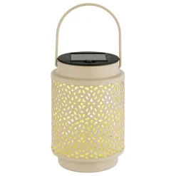 LED Solar Laterne Lina sand 10 x 8 cm ^ Flector Discount