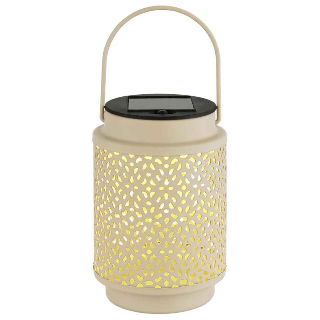 LED Solar Laterne Lina sand 10 x 8 cm ^ Flector Discount