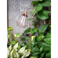LED-Solarspieß Carl inkl Akku bronzefarben ^ Flector Outlet