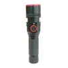 LED-Taschenlampe micro-USB schwarz rot ^ Flector Discount