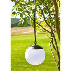 Solar-Pendelleuchte Aurora inkl Akku 9 warmweiße LED ^ Flector New