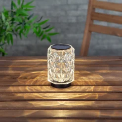 Solar-Tischleuchte Diamond inkl Dämmerungssensor ^ Flector Outlet
