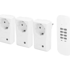Funksteckdosen-Set 3-fach ^ Flector Technik Discount