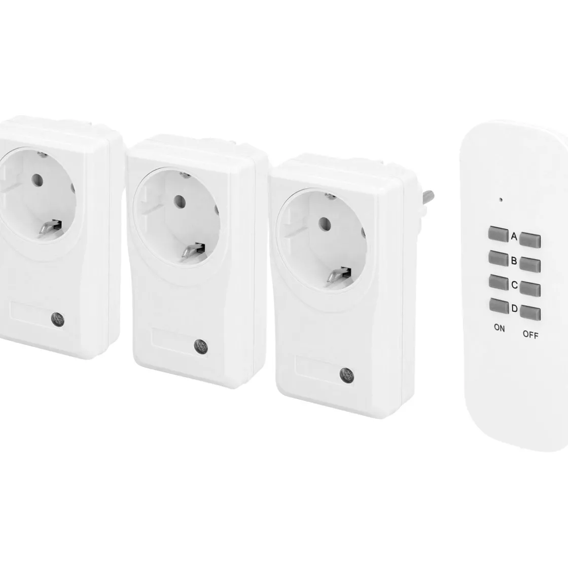 Funksteckdosen-Set 3-fach ^ Flector Technik Discount