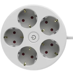 Mehrfachsteckdose 5-fach mit Schalter 1,4m ^ Flector Technik Best