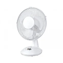 Tischventilator Jupiter Durchmesser 23 cm weiß ^ Flector Technik Clearance