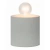 Tischleuchte Cemento 10 x 10 cm rund ^ Flector Outlet