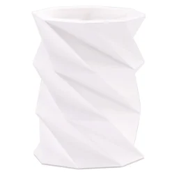 Tischleuchte Rumba H 26 Durchmesser 15 cm weiss E27 ^ Flector Online