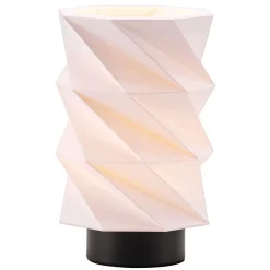 Tischleuchte Rumba H 26 Durchmesser 15 cm weiss E27 ^ Flector Online