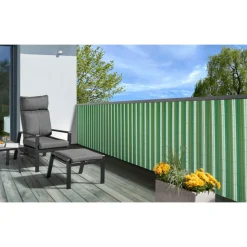 Sichtschutz grün-mix 3,0x0,9 m ^ floraworld Discount