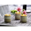 Flower Power Citronellakerze DURO im Terracottatöpfchen 10x10 cm ^ Discount