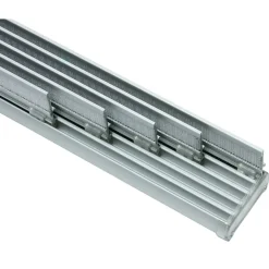 Fl.-Vorh. Komfort 5lfg. Kpl. 280 alu. ^ Gardinia Hot