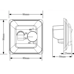 Folienheizung ReglerTop-Regelset ^ Jollytherm Outlet
