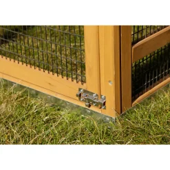 Freigehege Appartment Pro 115 x 90 x 85 cm braun ^ Outlet
