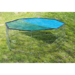 Freigehege 8-eckig 57 x 56 cm verzinkt ^ Kerbl Hot