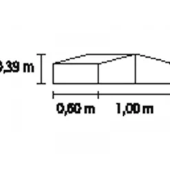 Frühbeet Gaia XS HKP 4mm ^ Vitavia Clearance