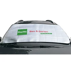 Frontscheibenabdeckung mit Logo 200 x 90 cm ^ Hot