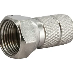 F-Stecker 6,5mm 4Stück ^ Schwaiger Clearance