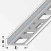 Winkelprofil 10 mm 1m blank ^ Fundamo New