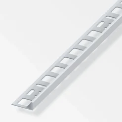 Winkelprofil 10 mm 2,5m PVC grau ^ Fundamo Clearance