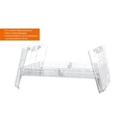 Frühbeet-Aufsatz Ergo Quadro M für Hochbeet-System ^ Garantia Best