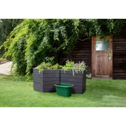 Universal-Behälter oval TONI 46 L grün ^ Garantia Online