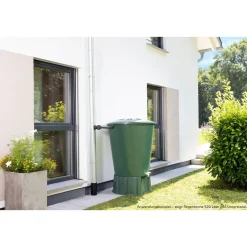 Unterstand für 510 L Regentonne grün ^ Garantia New