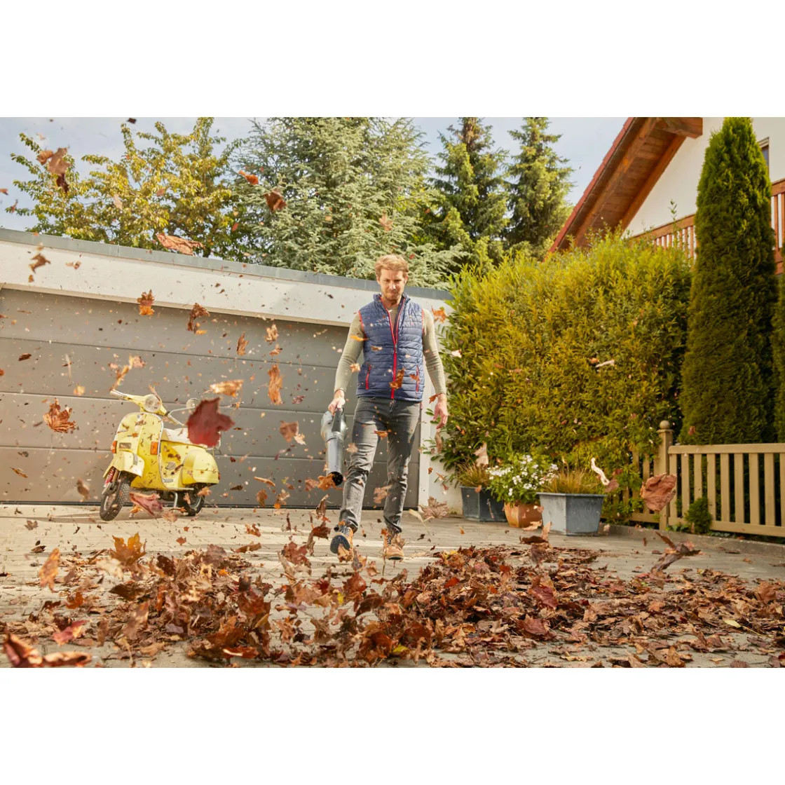 Akku-Gartensauger und Laubbläser-Set Power Jet 18V P4A 3-teilig ^ Gardena New