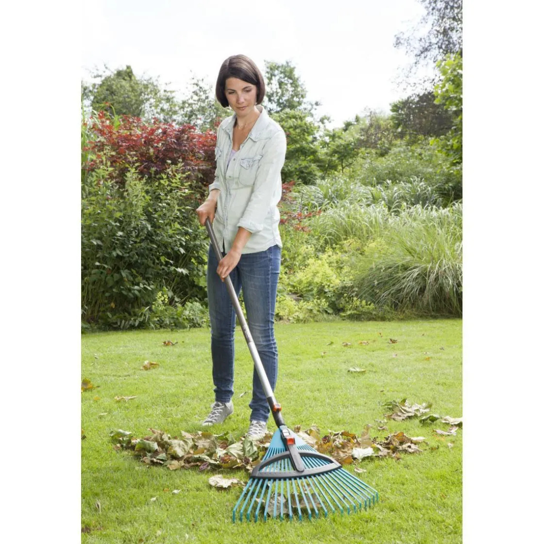 Combisystem-Verstellbesen Kunststoff 35-52 cm ^ Gardena Clearance