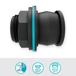 Einsteck-Tankverbinder Push IN ^ Gardena Outlet