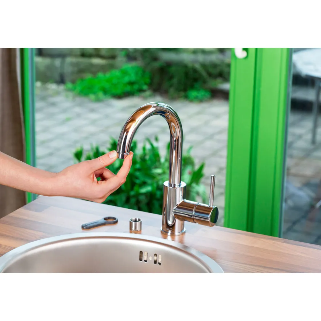 Hahnverbinder für Indoor-Wasserhähne ^ Gardena Clearance