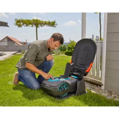 Mähroboter-Garage Sileno City und Sileno Life ^ Gardena Discount